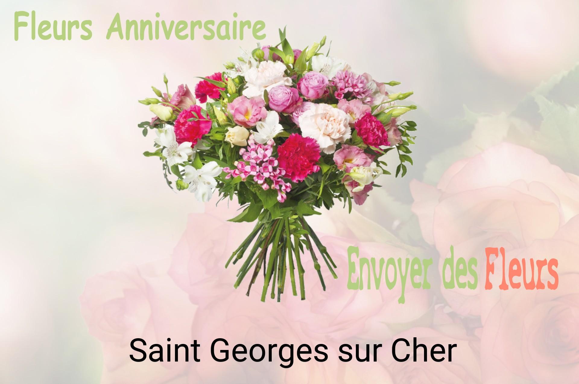 Bouquet de fleurs d’anniversaire livré à Saint-Georges-sur-Cher